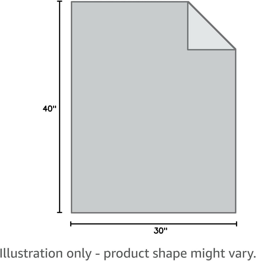 Dog Blanket Small Medium Pet Cat Puppy Kitten, 40X29 Mini Solid Gray | 460 GSM, Soft Sherpa Fleece Throw, Reversible Plush Couch Cover Protector Crate Carrier Sofa Bed Car Seat, Machine Washable